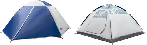 Miniatura 2 de ASFANES Screened Camping Tent, 3-4 Person Waterproof, Haven Tent, Backpack Double Layer Shelter, Easy Setup and Portable for Outdoor, Picnic or Azul