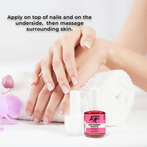 Miniatura 4 de Americanails Xtreme Nail Crisp Aceite para cutículas de arándano, 0.5 onzas