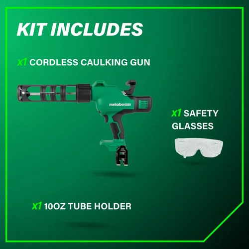 Miniatura 5 de Metabo HPT Pistola de calafateo inalámbrica de alta capacidad MultiVolt™ de 18 V Solo herramienta - Sin batería Función antigoteo Velocidad