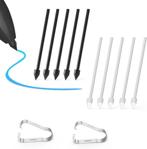 Miniatura 8 de Lápiz Táctil para Samsung Galaxy S22 Ultra 5G SM-S908, Kit de Reemplazo S Pen S22 Ultra con Sensibilidad a la Presión de 4096, Sin Bluetooth Negro
