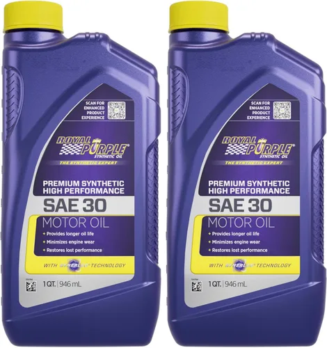 Miniatura 3 de Royal Purple - Aceite de motor sintético ROY51020 de alto rendimiento SAE 0W-20 con licencia API, 5/4 de galón.
