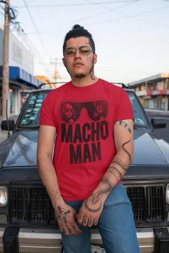 Miniatura 3 de American Classics Men's Macho Man Ooold School T-Shirt