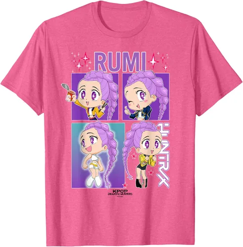 Miniatura 25 de Camiseta con licencia oficial de Kpop Demon Hunters Rumi