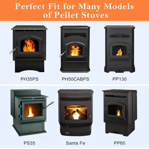 Miniatura 2 de Criditpid Soplador de escape de repuesto 812-4400 para estufas de pellets PelPro PP130, PP60, Quadra-Fire Santa Fe, Castilla, Pleasant Hearth