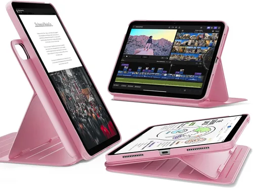 Miniatura 22 de ESR Funda para iPad A16, Funda para iPad de 11ª/10ª Generación (2025/2022), Cubierta Magnética Extraíble, Soporte Ajustable Vertical/Horizontal