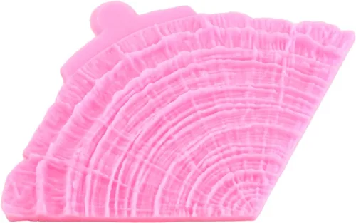 Miniatura 6 de Moldes de silicona para corteza de árbol de grano de madera, textura de corteza de árbol, molde de fondant para decoración de tartas, decoración