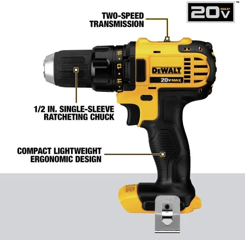 Miniatura 8 de DEWALT Kit combinado 20V MAX, compacto de 7 herramientas (DCK720D2)