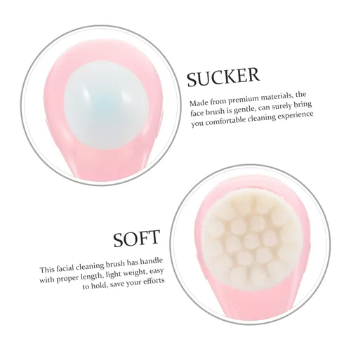 Miniatura 9 de FRCOLOR Cepillo exfoliante facial Cepillo de limpieza facial Limpiador facial Limpiador facial