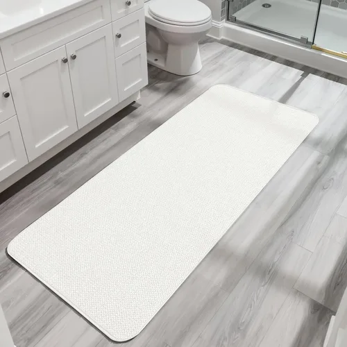 Miniatura 13 de Bosap Alfombra de Baño, Alfombras Corredoras de Baño Ultra Delgadas, Alfombras de Baño Grandes para Baño, Secado Rápido, Antideslizante, Lavable a