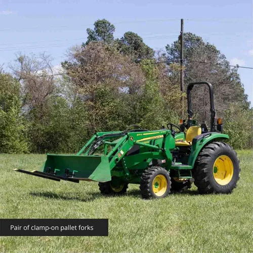 Miniatura 3 de LW abrazaderas de 30" para tractor de carga Skidsteer, de 1500 lb de capacidad.