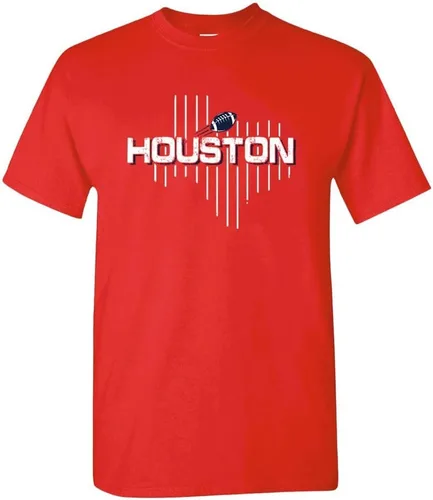 Miniatura 25 de Xtreme Apparrel Camiseta para hombre Team Field Map para aficionados al fútbol Dallas - Camisa azul marino