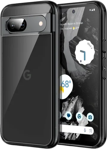 Miniatura 12 de JETech Funda para Google Pixel 7a de 6.1 pulgadas 2023, no se pone amarillenta, a prueba de golpes, funda protectora para teléfono, parte trasera