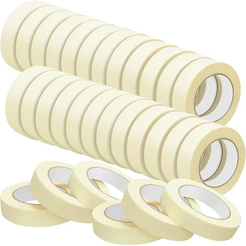 Miniatura 15 de Fainne 3 rollos de cinta adhesiva a granel de 55 yardas, cinta de uso general para aula, etiquetado, manualidades, oficina, proyectos escolares