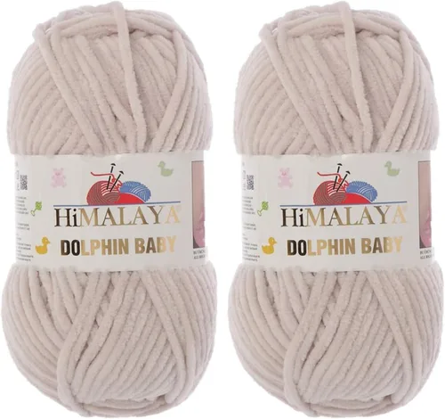 Miniatura 13 de Himalaya Dolphin 80301 - Ovillo de lana para tejer, 2 madejas, 264 yardas, 2 x 3.53 oz (80301)