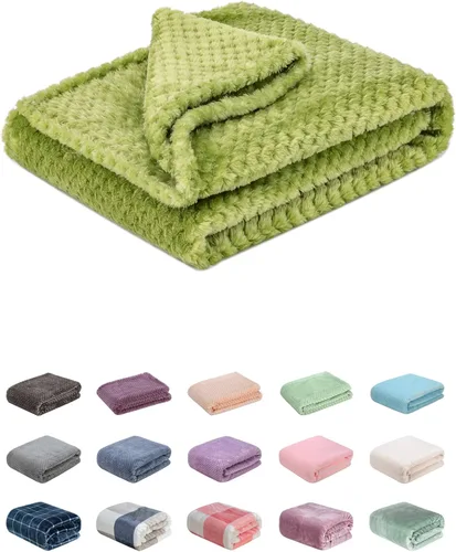 Miniatura 75 de Manta o manta mullida para bebé, suave, cálida y acogedora manta de vellón coral para niños pequeños, bebés o recién nacidos, para cuna, cochecito