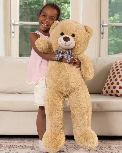Miniatura 5 de MaoGoLan - Oso de peluche gigante de 39 pulgadas, ultra suave y lindo, animal de peluche grande, perfecto para Baby Showers, cumpleaños, regalos