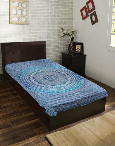 Miniatura 5 de RAJRANG - Tapiz con mandala para dormitorio y sala de estar, bohemio, para colgar en la pared, tapices de algodón
