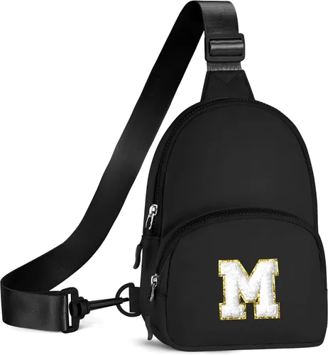 Miniatura 67 de YOOLIFE Bolso bandolera con inicial, bolsas pequeñas para niñas y mujeres, regalos para adolescentes, niñas, adolescentes, novia, dama de honor