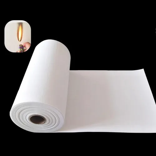 Miniatura 3 de EMENAR Manta aislante de fibra de cerámica, temperatura de 2,300.0 °F, aislamiento ignífugo de alta temperatura para hornos, hornos, forjas, estufas