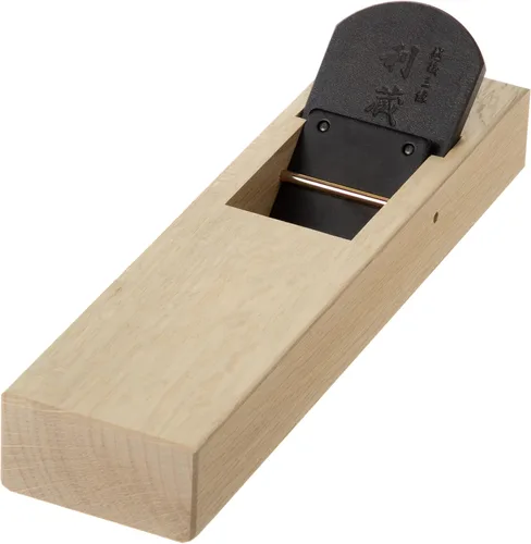 Miniatura 9 de KAKURI Plano de mano japonés Mini 2.283 in para carpintería [sistema de cuchillas reemplazables], hoja de repuesto 2.283 in (3 unidades), fabricado