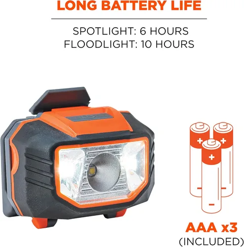 Miniatura 5 de Ergodyne - 60191 Faro de casco duro, Skullerz 8981, naranja