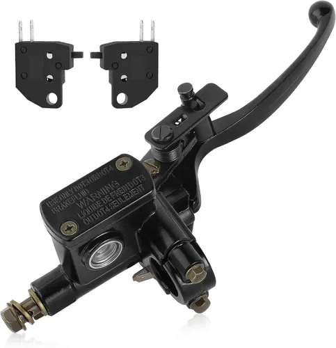 Manillar derecho de 7/8 pulgadas, palanca de cilindro maestro de freno hidráulico para ATV Quad ciclomotor Pit Dirt Bike Niños motocicleta 50cc 70cc