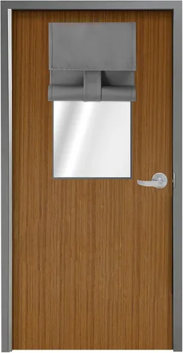 Miniatura 53 de WdFour Cortinas de puerta francesa con tacto sedoso, aislamiento térmico, reducción de ruido, cortinas opacas para puerta de vidrio y oficina
