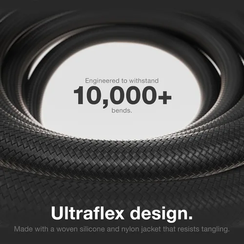 Miniatura 5 de NOCO XGrid XC1: Cable USB-C a USB-C de 240W – Cable de carga rápida tipo C, certificado USB-IF, chip inteligente E-Marker, datos de 480Mbps, nylon