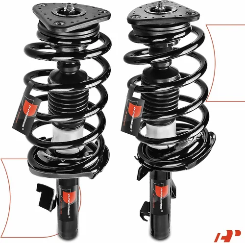 Miniatura 8 de A-Premium Amortiguador de suspensión trasera compatible con Mazda 3 2004-2009, 5 2006-2010/2012-2015, juego de 2 piezas