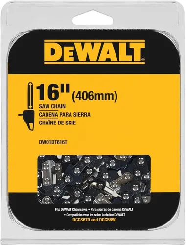 Miniatura 2 de Cadena de motosierra de repuesto Dewalt 12 pulgadas DWO1DT612