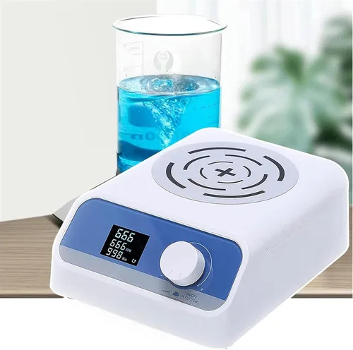 Agitador magnético digital, mezclador magnético de 200-1500 RPM, rango de tiempo 0-999 minutos, barra de agitación incluida, para mezcla de líquidos