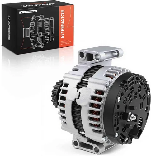 Miniatura 10 de A-Premium Alternador compatible con Volvo XC60 10-16, XC90 07-14, S60 11-16, S80 07-15, V60 15-16, V70 08-10, 180Amp 12V en sentido antihorario