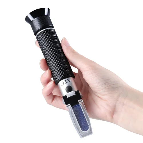 Refractómetro de salinidad para agua de mar Aqaurium Fishkeeping Medidor de Salinidad Medidor de Salinidad de Gravedad Específica de Doble Escala