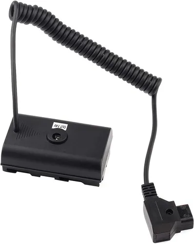 Miniatura 2 de Cable adaptador de corriente extensible para conector D-tap a batería ficticia NP-F NP-F550/570/750/770 NP-F960 NP-F970 para alimentar el monitor