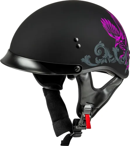 Miniatura 18 de GMAX Medio casco de retribución HH-65 - Aprobado por FMVSS 218