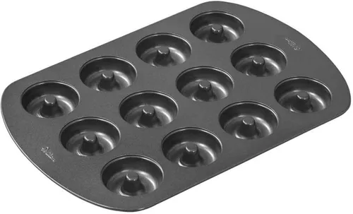 Molde antiadherente Wilton para donas, Negro