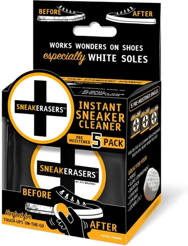 Miniatura 10 de SneakERASERS Instant Sneaker Cleaner Sponge, Effective Shoe Cleaning for White Sneakers, Tennis Shoes