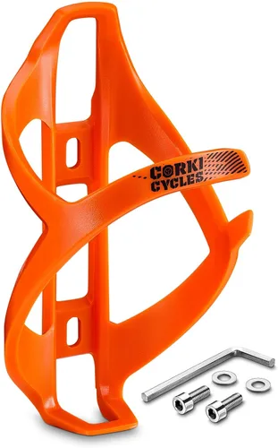 Miniatura 9 de Corki Cycles - Soporte para botella de agua para bicicleta, carga lateral derecha, jaula para botella de agua para carretera, MTB, bicicletas