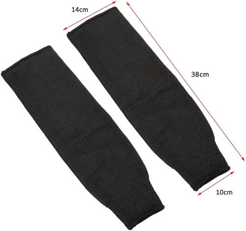 Mangas de protección de brazos, quemadura de calor mangas resistentes al corte de alambre de acero Brazalete Nivel 5 Protección Anti Abrasión Brazo