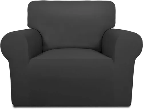 Miniatura 23 de PureFit - Funda superelástica con bolsillo p/protección de sofá/sillón - Suave cubierta de elastano antideslizante, lavable, c/base elástica, apta