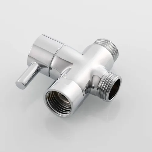 Miniatura 7 de CIENCIA Válvula desviadora de ducha G1/2" para baño, válvula desviadora de brazo de ducha de latón de 3 vías para ducha de mano, componentes