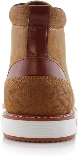 Miniatura 3 de Ferro Aldo Birt MFA506027 - Calzado deportivo medio alto para hombre con espuma viscoelástica, casuales, cuero vegano del desierto, Botas Chukka