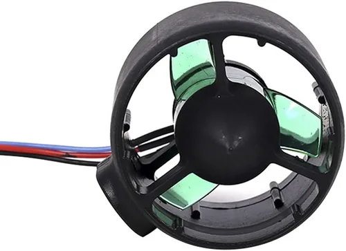 Miniatura 2 de Hélice subacuática de barco RC 12-24V motores eléctricos sin escobillas Motor de accionamiento para remolcadores de cebo RC, 300kv negro RC-BK