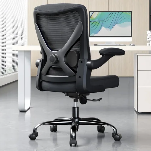 Silla de oficina ergonómica con soporte lumbar, sillas de escritorio ajustables para computadora en casa, juegos y trabajo, sillas de escritorio