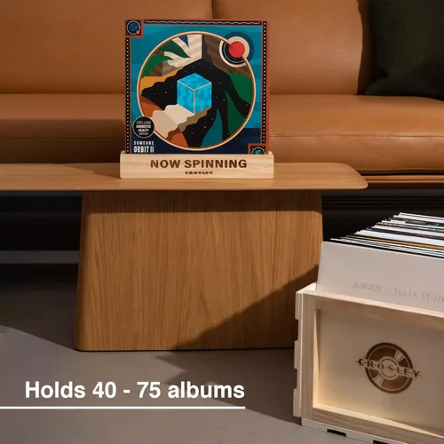 Miniatura 2 de Crosley Record Caja de almacenamiento. talla única Natural