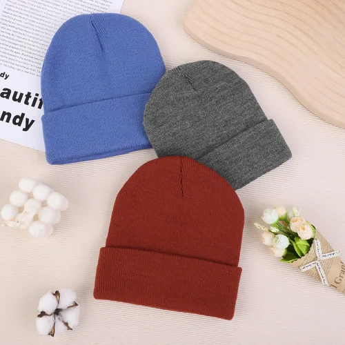 Miniatura 5 de Cooraby Gorro de invierno cálido gorro de punto suave para hombres o mujeres