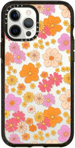 Miniatura 74 de Funda CASETiFY Impact para iPhone 12 Pro Max - Blanco Nubes - Negro Claro Nubes Blancas