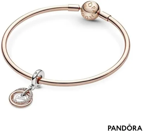 Miniatura 5 de PANDORA Family Always Encircled - Dije colgante, Plata esterlina, Circonita cúbica