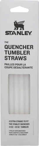Stanley Quencher - Pajitas de vaso | Pajitas de repuesto reutilizables para vaso con asa | Accesorio de vaso de acero inoxidable | Sin BPA