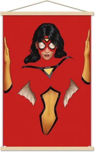 Miniatura 14 de Trends International Marvel Comics Spider Woman - Póster de pared Strikeforce #1, 22.4 pulgadas de largo x 14.7 pulgadas, versión enmarcada